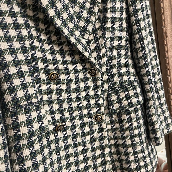 Like New! ZARA multi color lux blazer size small - Picture 4 of 11